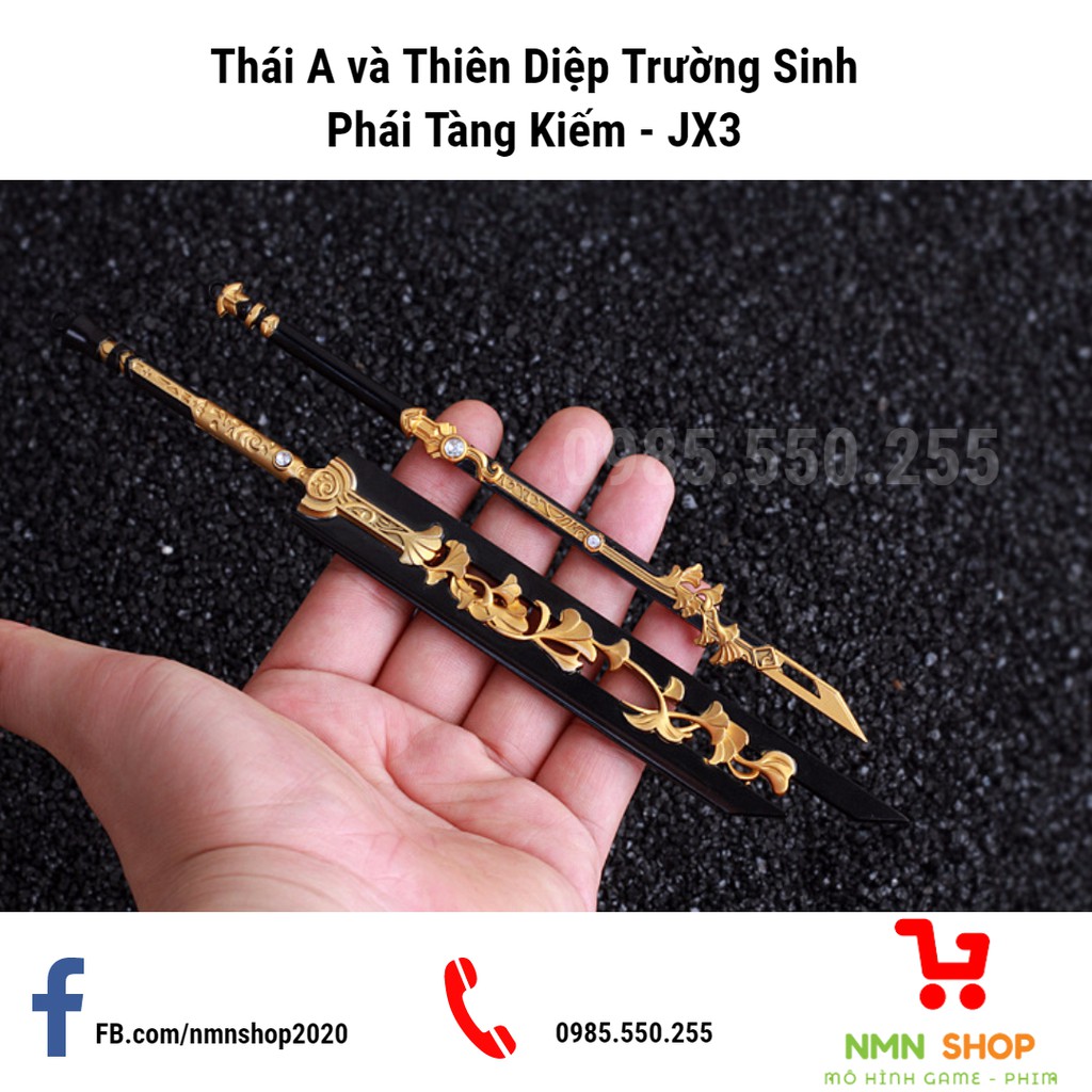 Mô hình Thái A và Thiên Diệp Trường Sinh - phái Tàng Kiếm - JX3