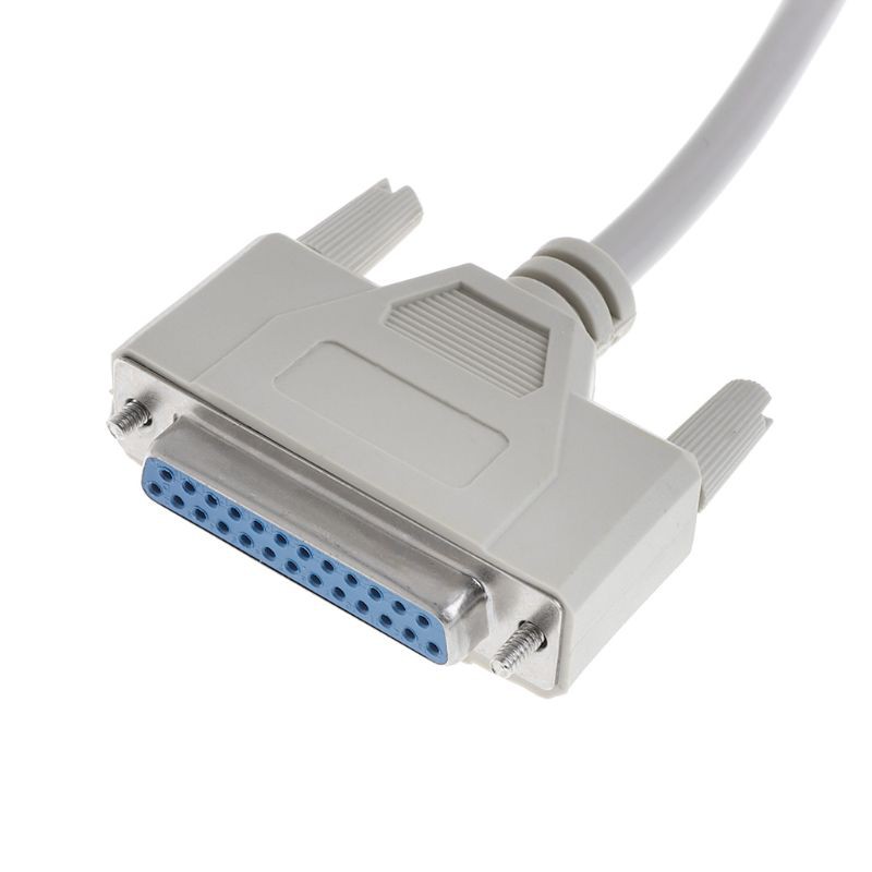 Dây cáp nối máy in Db25 từ đầu cắm sang ổ cắm 25 chấu 3m 1.5m