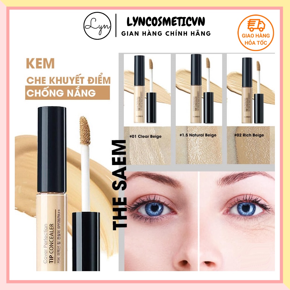 CHE KHUYẾT ĐIỂM COVER PERFECTION CONCEALER SPF 28 PA++