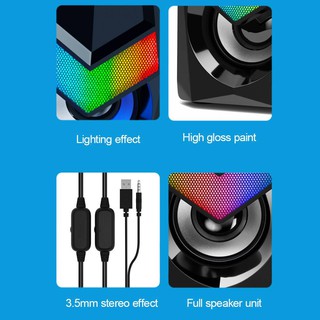 Loa máy tính 2.0 hãng HP DHE 6000 (2 cái/Bộ) Đen