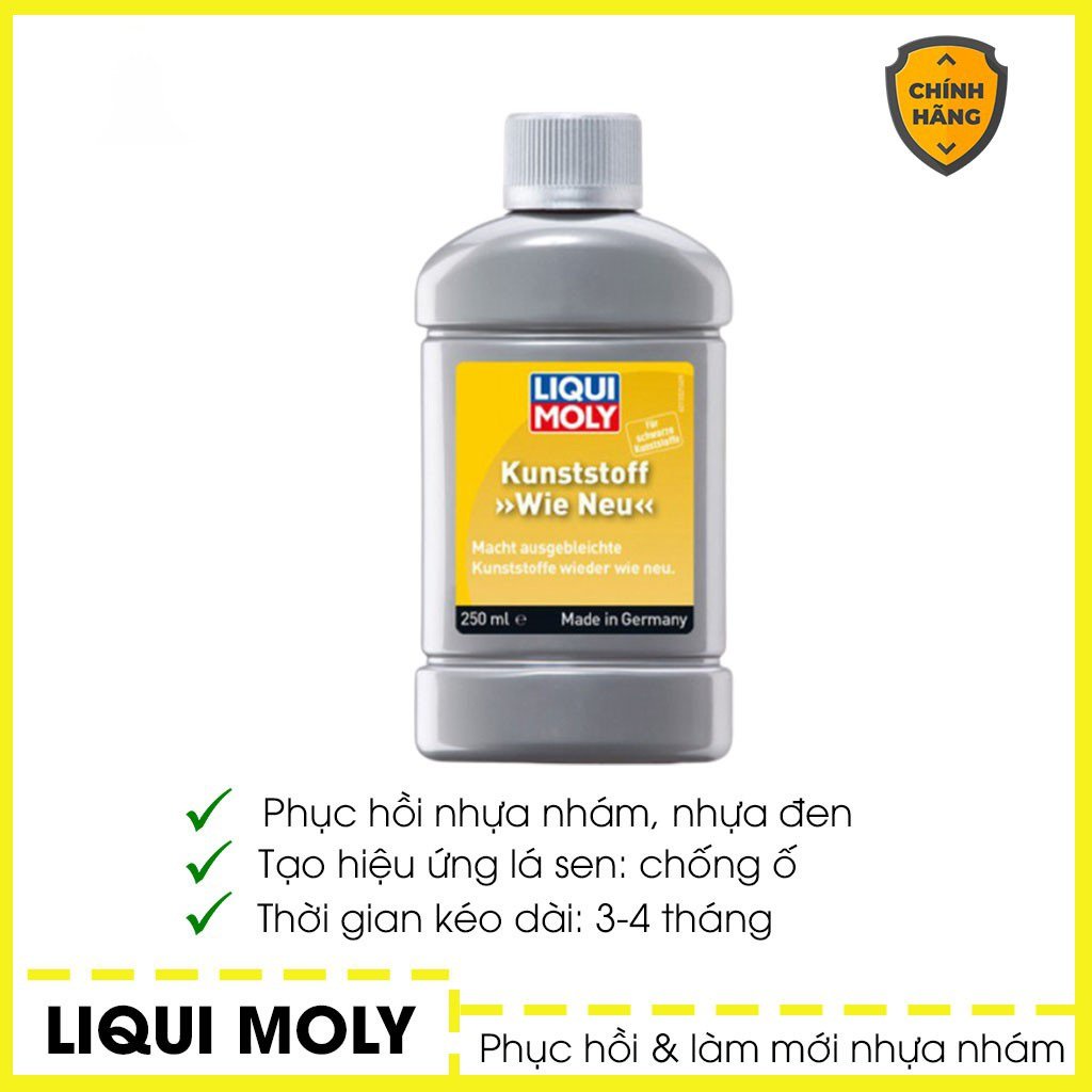 Chất Phục Hồi Và Làm Mới Nhựa Đen Xe LIQUI MOLY (250ml)