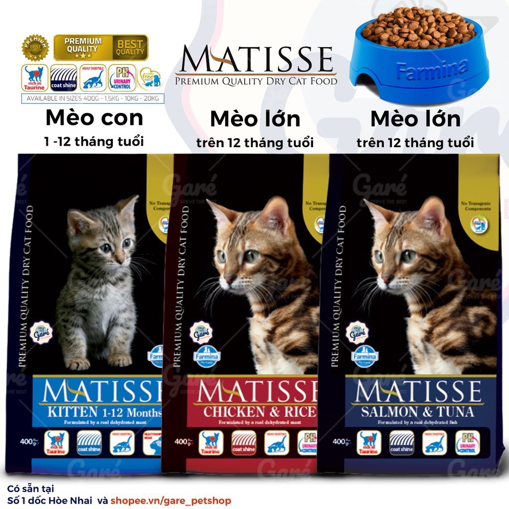 1.5kg - Hạt Kitten Matisse cho Mèo con 1 - 12 tháng tuổi - Farmina Matisse Kitten 1 - 12 months ( Kitten Pet Shop )