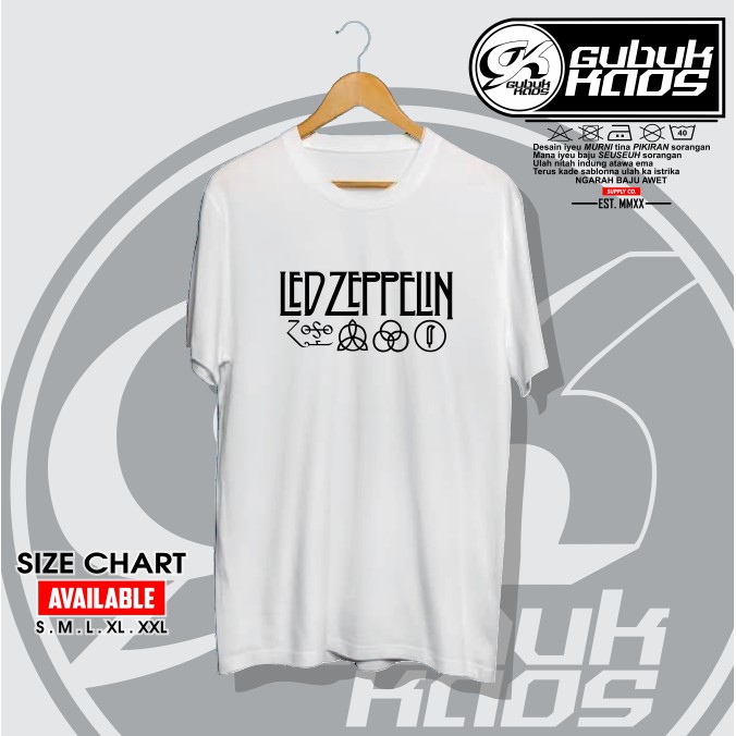 Áo Thun In Logo Led Zeppelin Độc Đáo Cá Tính