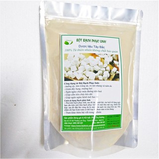 Bột Bạch phục linh - Túi 500gr Nguyên chất Giúp làm trẻ hóa làn da, làm cho làn da trắng hồng, mịn màng...