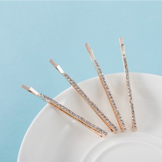 Set 4 kẹp tóc đính đá
