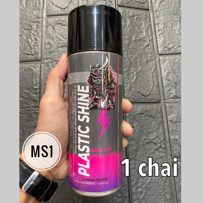 [Mã LIFEAUMAY giảm 10% tối đa 30k đơn 150k] Phục hồi nhựa nhám, dưỡng đen dàn nhám SprayKing