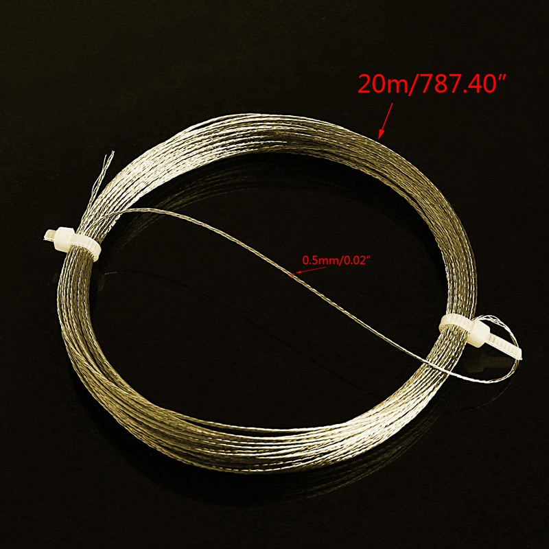 20m dây thép hỗ trợ tháo gỡ kính chắn gió xe hơi