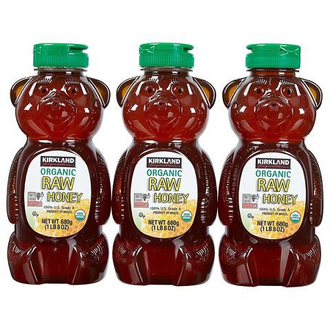 Mật Ong Kirkland Oranic Raw Honey Chai 680g