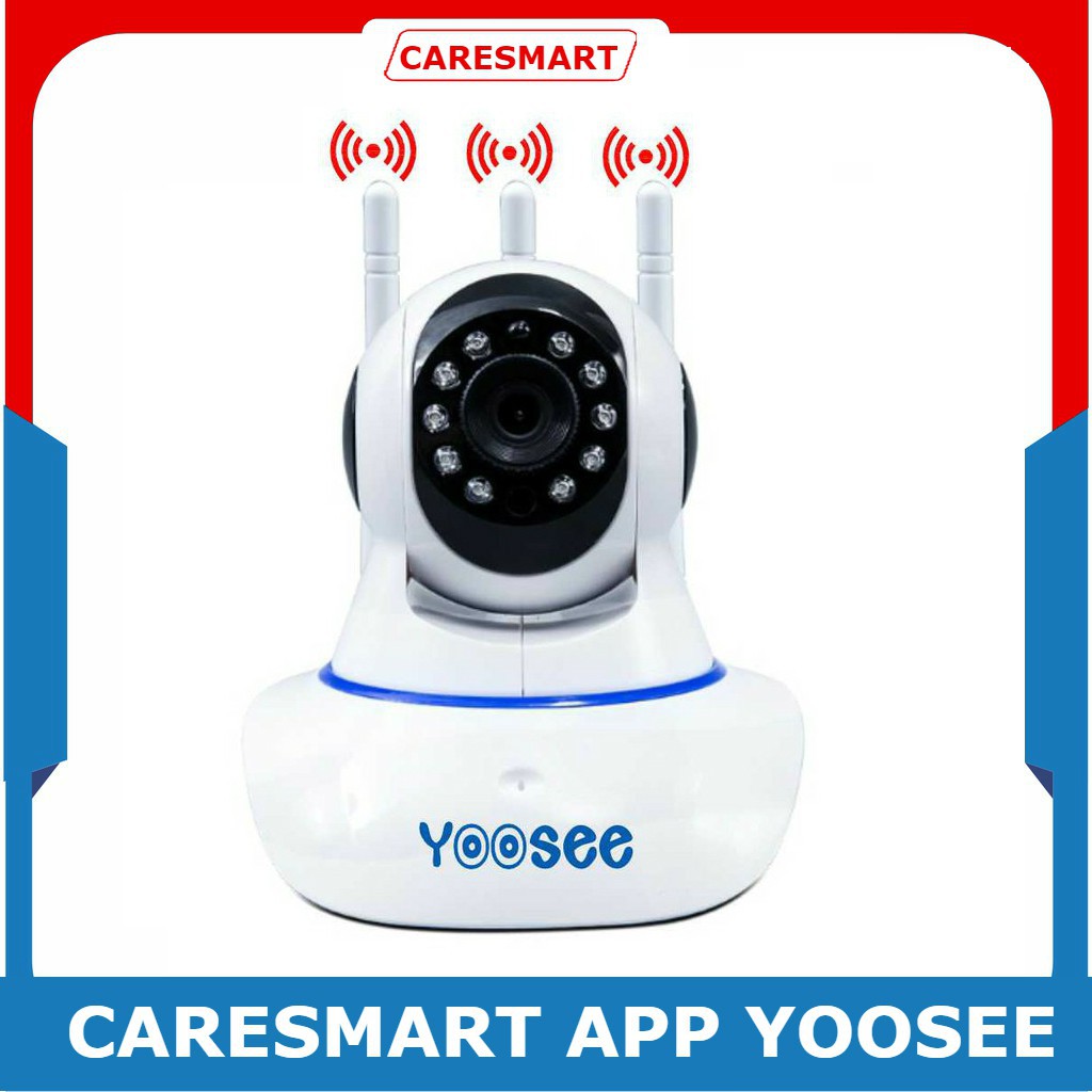 [Trợ Giá] Camera Wifi IP APP YOOSEE 3 Anten HD1080P