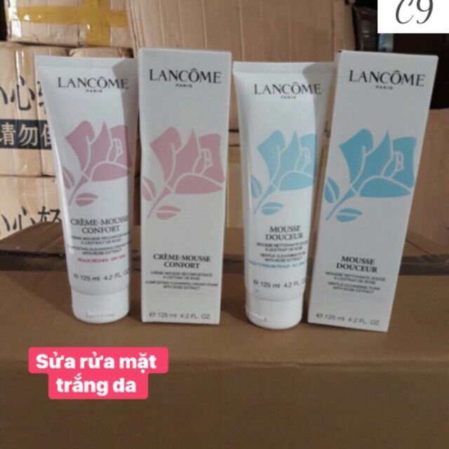 Sữa rửa mặt trắng da Lancôme 125ml
