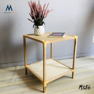 Kệ gỗ vuông Minhlongwood size to vuông 45cm