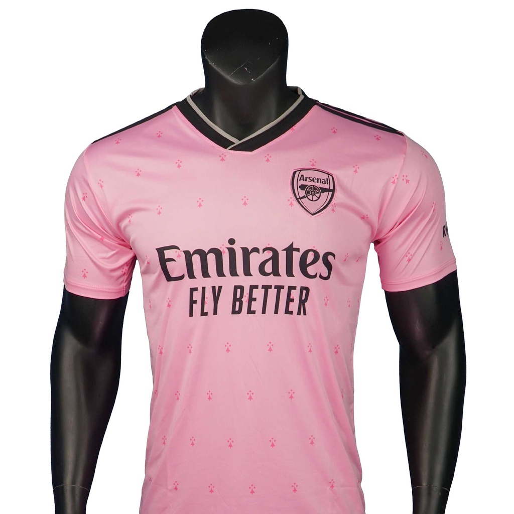 Áo Arsenal (Áo bóng đá câu lạc bộ arsenal) - Áo bóng đá thun lạnh cao cấp, thấm hút, thoáng mát, bền màu