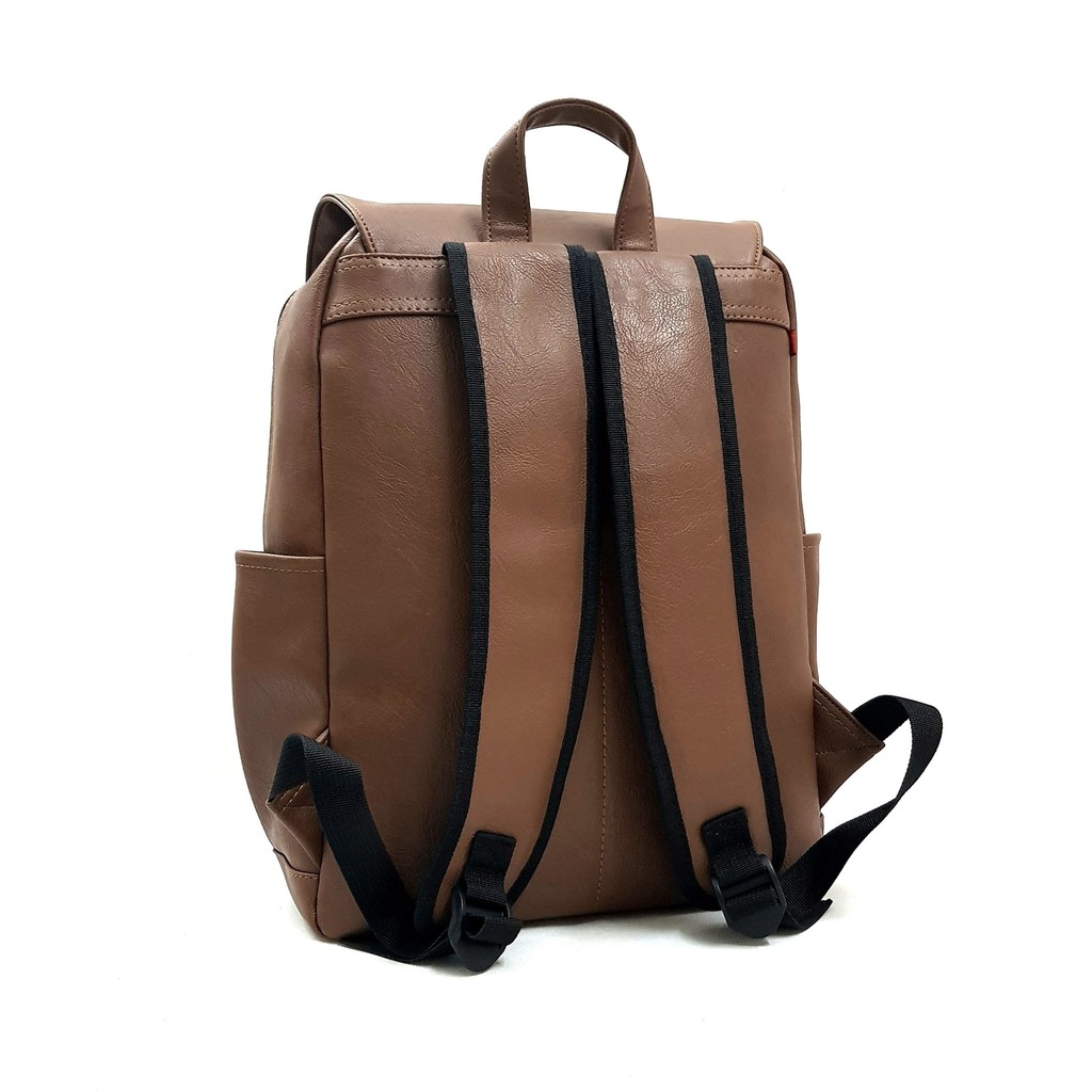 Balo Da Nam Nữ Một Khóa-Balo Da Laptop 15inch