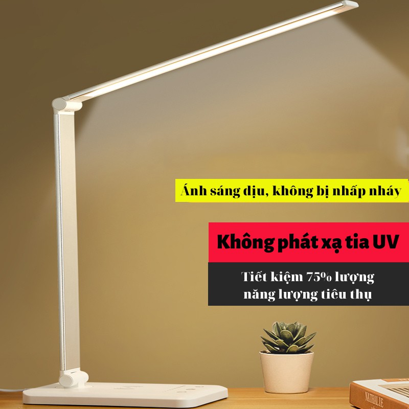 Đèn Học Chống Cận, Đèn Học Để Bàn Học, Bàn Làm Việc Bảo Vệ Mắt Chống Cận Thị IKA.HOME
