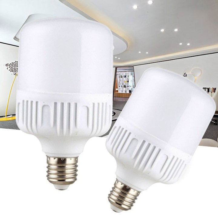 Bóng đèn led tích điện thông minh đui xoáy tự sạc E27 20w