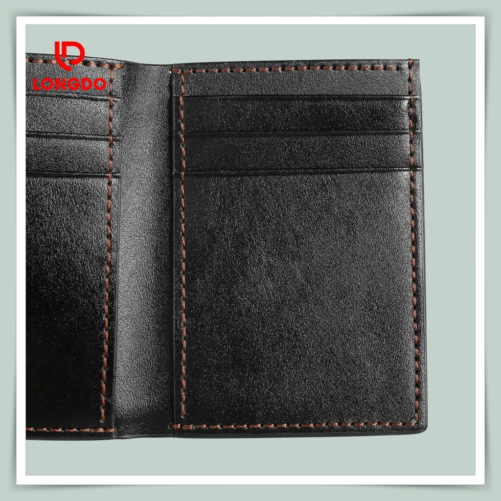 Ví da nam dáng đứng - Cam kết 100% da bò thật - Sản phẩm chính hãng - BD01