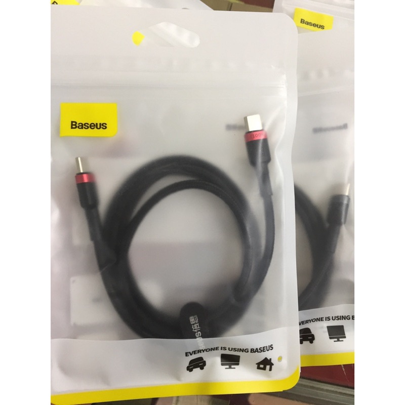 Cáp sạc nhanh Baseus PD 100W - type C cho macbook, laptop, androi..