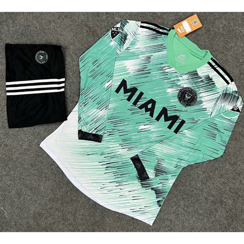 Bộ Quần Áo bóng đá dài tay CLB MiAMi  2021-2022