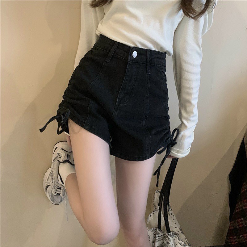 Quần short kaki rút dây 2 bên