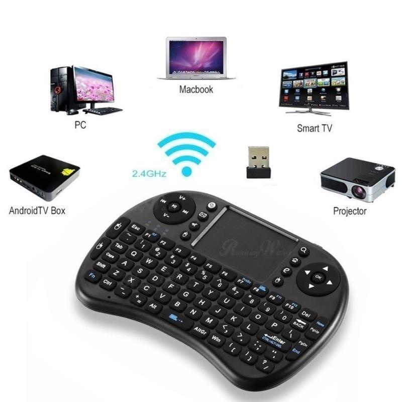 Bàn PhíM Mini TíCh HợP ChuộT Bay 2.4GHz Cho Smart TV Box PC