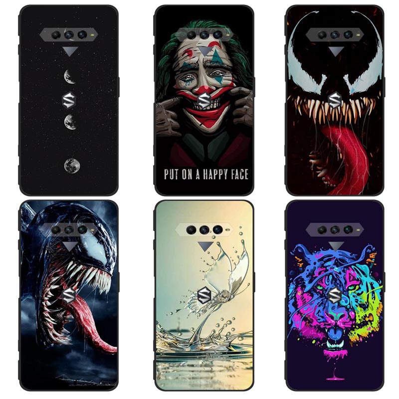 Ôp Điện Thoại tpu Dẻo Họa Tiết Hoạt Hình venom Cho xiaomi black shark 4 4s shark 5 shark5 pro Ốp
