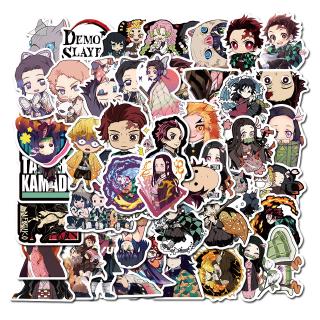 Set 50 Miếng Dán Hình Anime Nhật Bản Chống Thấm Nước Trang Trí Vật Dụng
