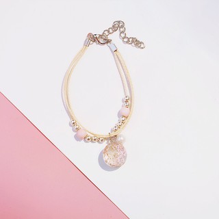 Lắc tay nữ dây dù đính hạt Kj2