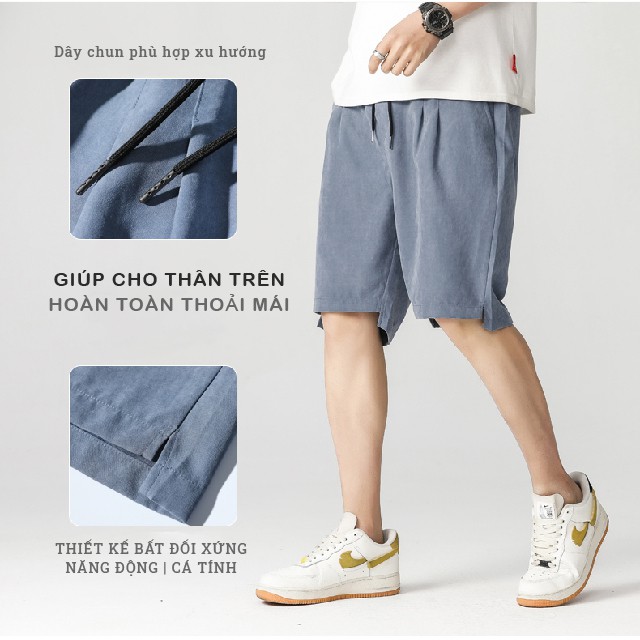 Quần short nam, quần đùi lửng nam thể thao IMME phong cách Hàn Quốc siêu mát mùa hè đi biển | BigBuy360 - bigbuy360.vn