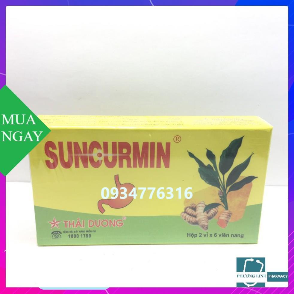 Suncurmin sao thái dương hộp 2 vỉ x 6viên