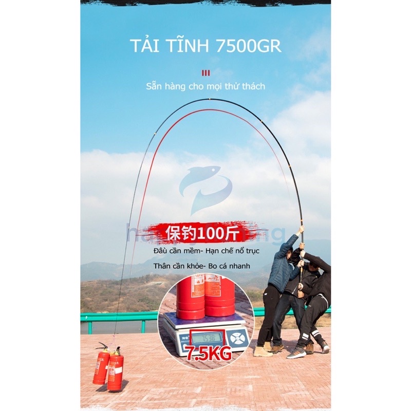 cần câu tay PHỤC MA BÁ ĐẠO hàng hãng công ty