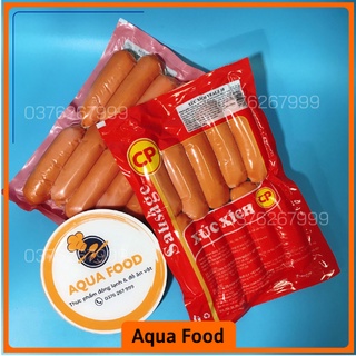 Xúc xích Vealz Sausage C.P 500g, xúc xích CP dùng chiên, nướng, ăn vặt, thả lẩu thơm ngon tiện lợi