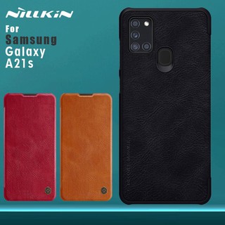 BAO DA SAMSUNG GALAXY A21s NILLKIN QIN CHÍNH HÃNG [NEW SALEOFF]