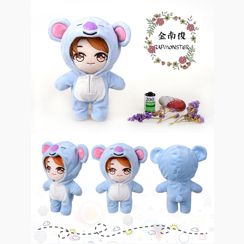 Búp bê nhồi bông hình thành viên nhóm nhạc BTS 20cm