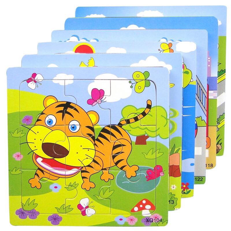 Bộ 10 Tranh 3D Và 10 Tranh 2D Ghép Hình Bằng Gỗ Hình Ảnh Đa Dạng Ngộ Nghĩnh Đáng Yêu Cho Bé Phát Triển Trí Tuệ