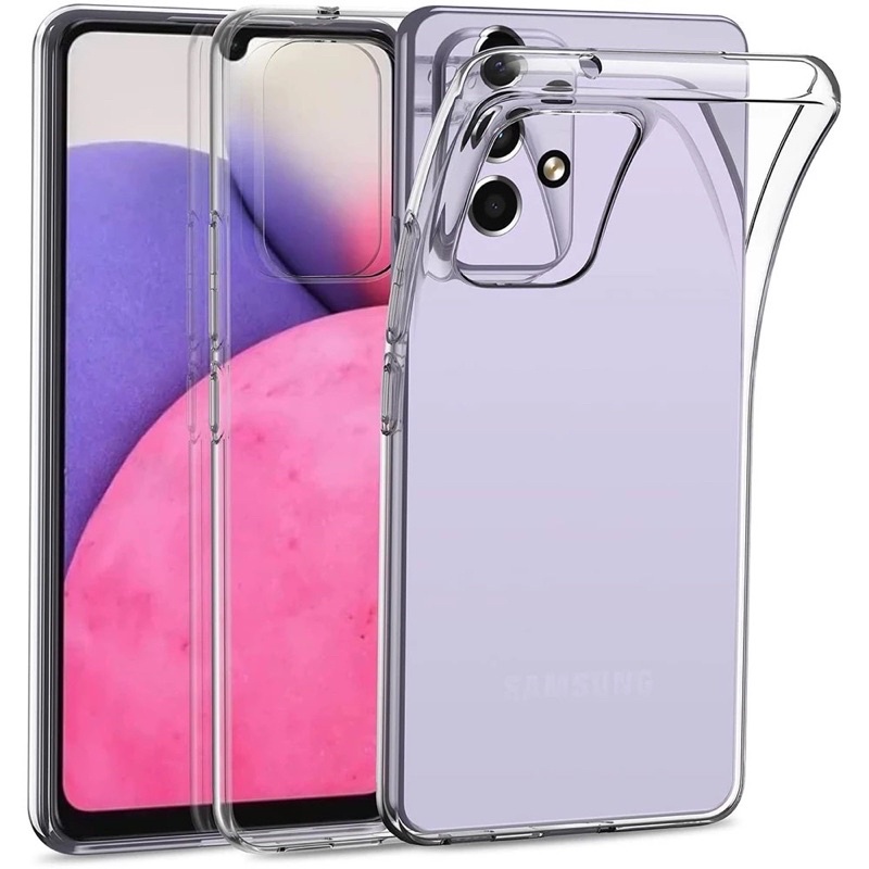 Ốp lưng dẻo TPU trong cho Samsung Galaxy A23, A13, A33, A53, A73, M33, M53 5G Silicon dẻo trong suốt