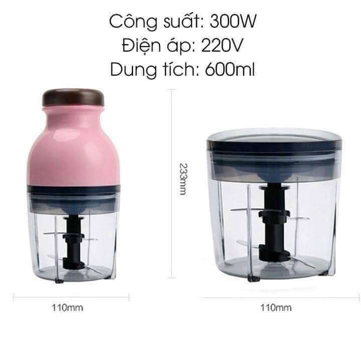 Máy Xay Sinh Tố, Xay Đá, Xay Đa Năng Cao Cấp Osaka và DHA Mẫu nắp NÂU[Bảo hành 6 tháng ]