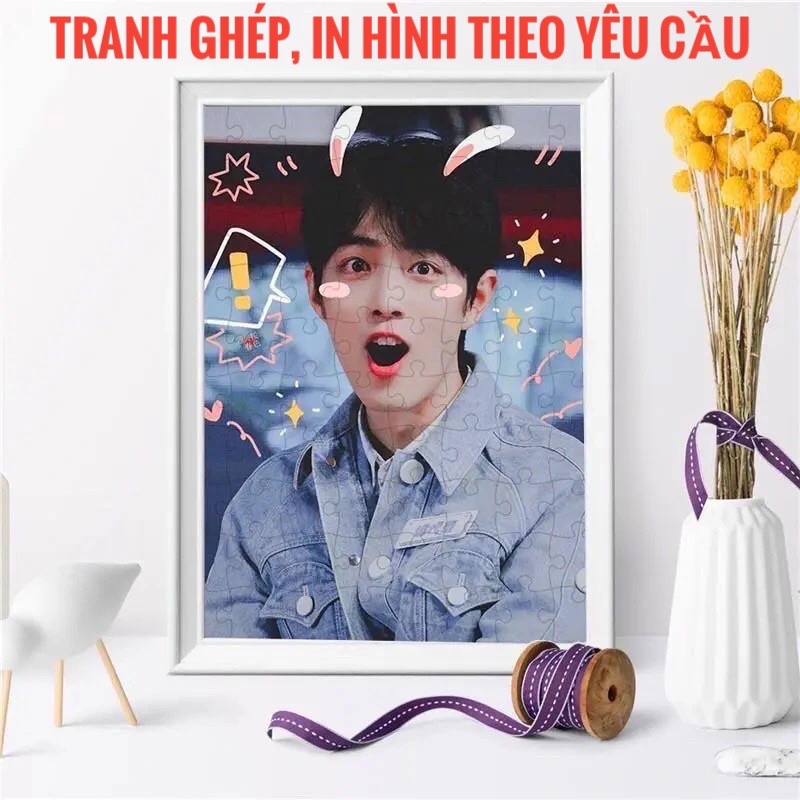 TRANH GHÉP IN HÌNH THEO YÊU CẦU⚜️FREESHIP⚜️ TRANH GHÉP IN HÌNH THEO YÊU CẦU, TRANH IN THEO YÊU CẦU, IN LY