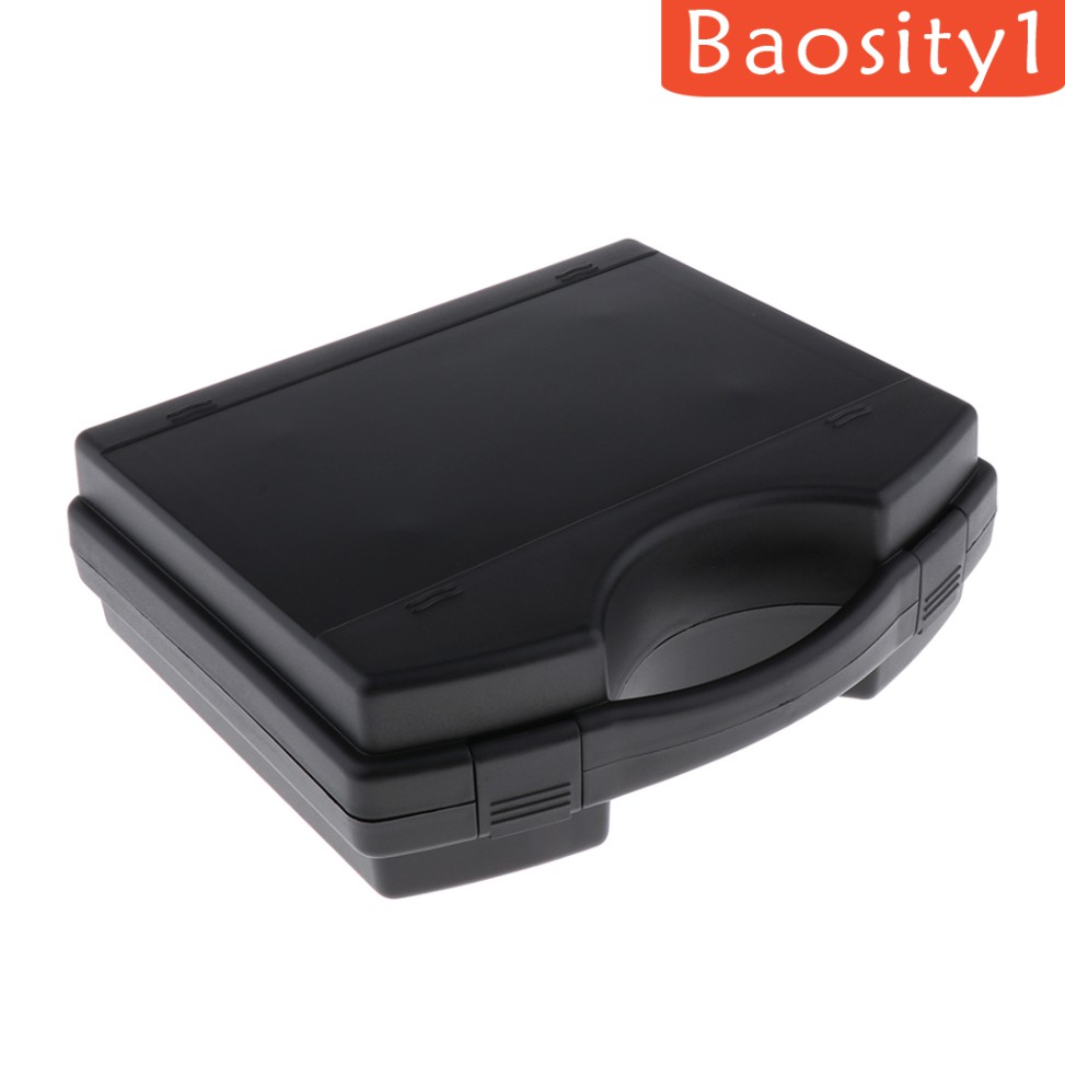 Hộp Đựng Micro Bằng Nhựa Màu Đen Siêu Bền 1x Kèm 2 Micro Tiện Dụng