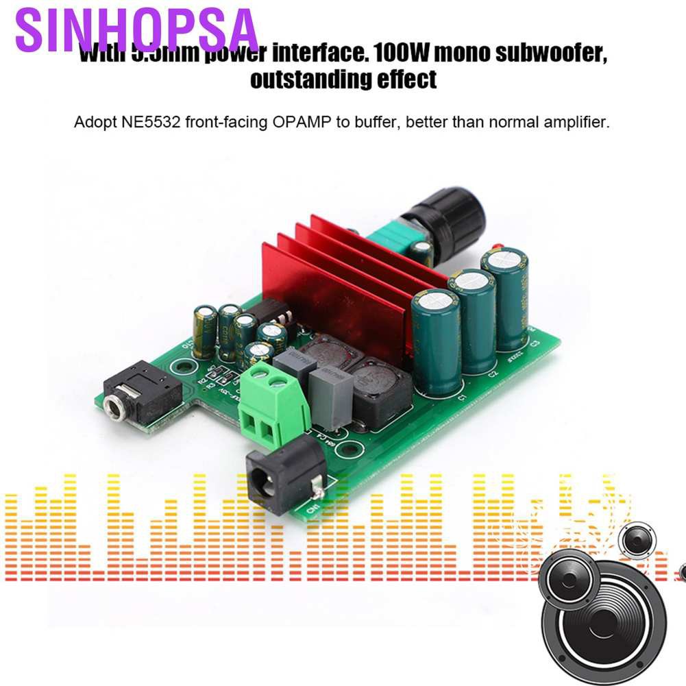 Bảng Mạch Khuếch Đại Âm Thanh Sinhopsa Tpa3116D2 100w Ne5532 Opamp