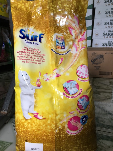 Bột giặt Surf 5,5kg khuyến mãi cực sốc. Giảm ngay 50k