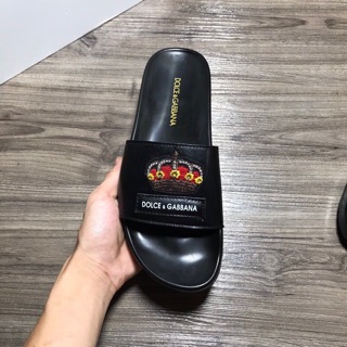 Dép lê nam DG vương miện