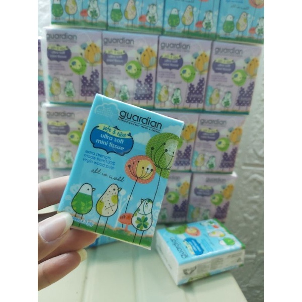 Khăn Giấy Bỏ Túi Guardian Loại Mềm & Dai