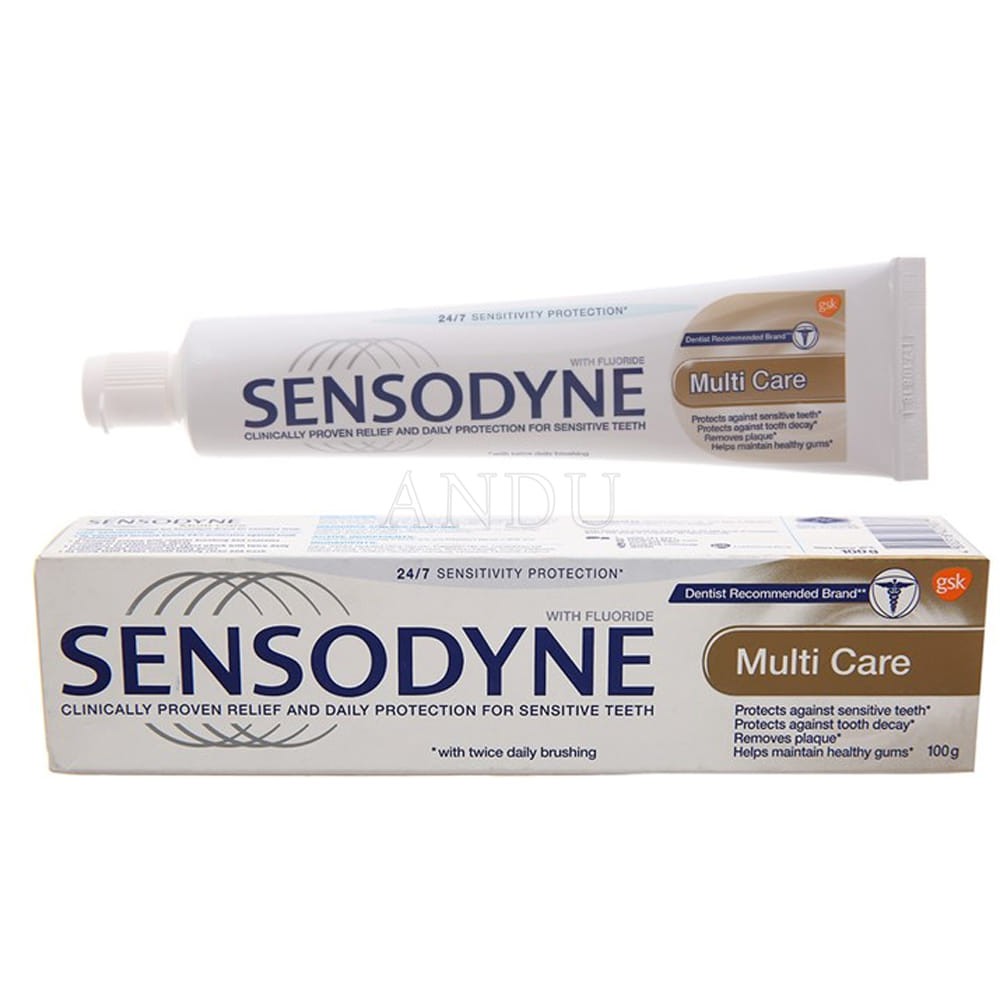 Kem Đánh Răng Sensodyne Giúp Trắng Răng Hương Thơm Mát Giảm Ê Buốt