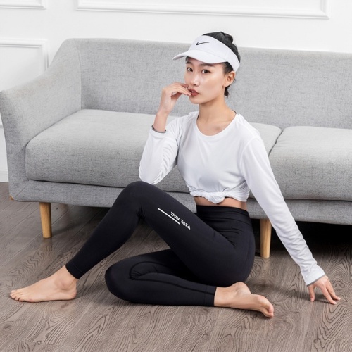 Quần legging nữ dài cạp lưng cao nâng mông cao cấp freesize đa năng dễ phối đồ GYGA