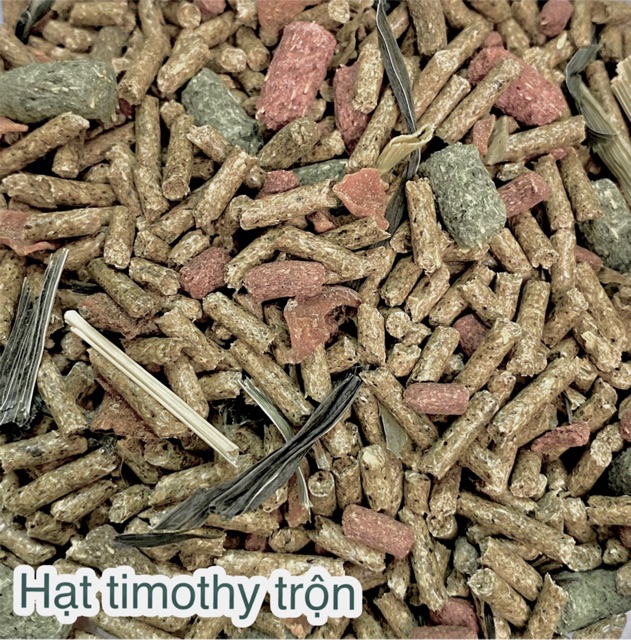 Thức ăn nén trộn timothy trên 6 tháng cho thỏ, guinea pig (bọ, ú, chuột lang)