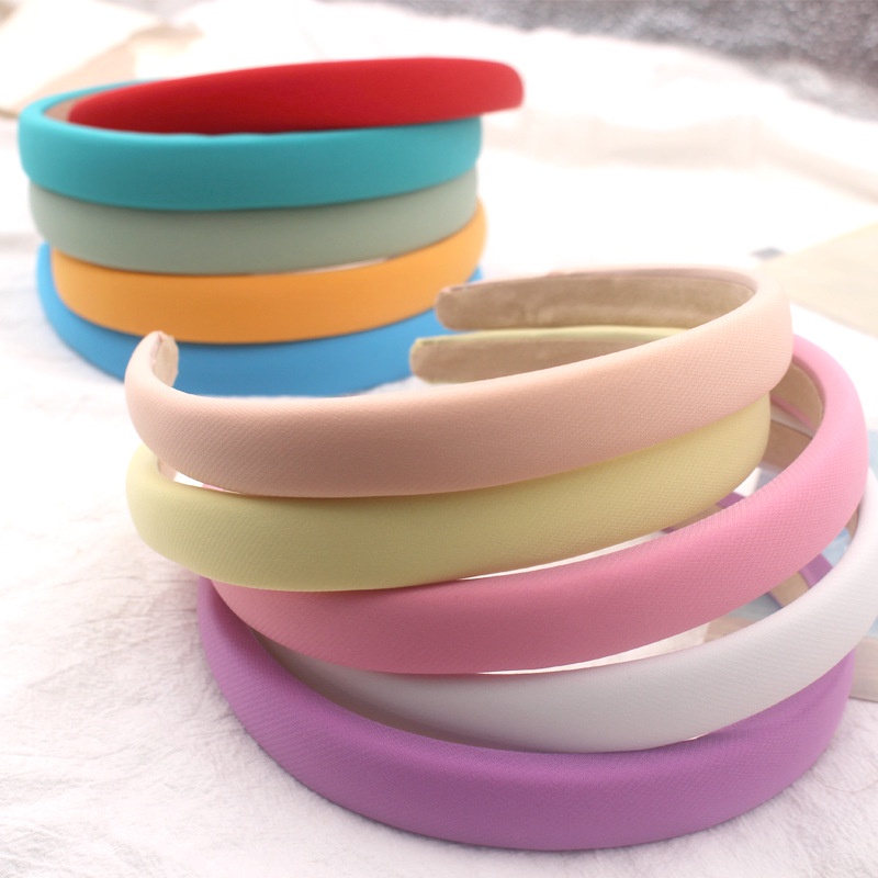 Băng Đô Cài Tóc Màu Kẹo Đơn Giản Thời Trang Cho Nữ