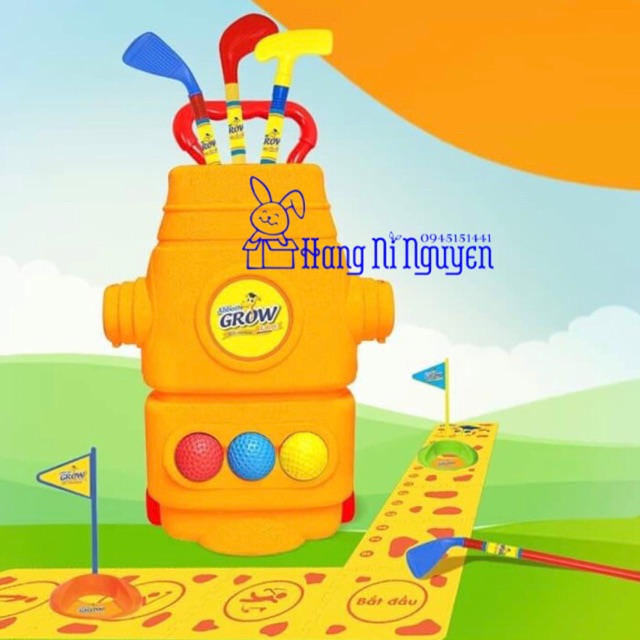 BỘ ĐÁNH GOLF MINI CHO BÉ(QUÀ TẶNG SỮA ABBOTT)
