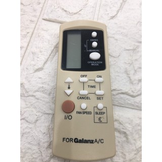 điều khiển điều hòa galanz