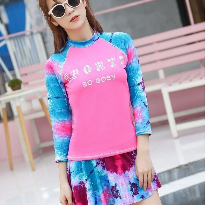 bộ bơi áo tắm dài tay cực chất | BigBuy360 - bigbuy360.vn