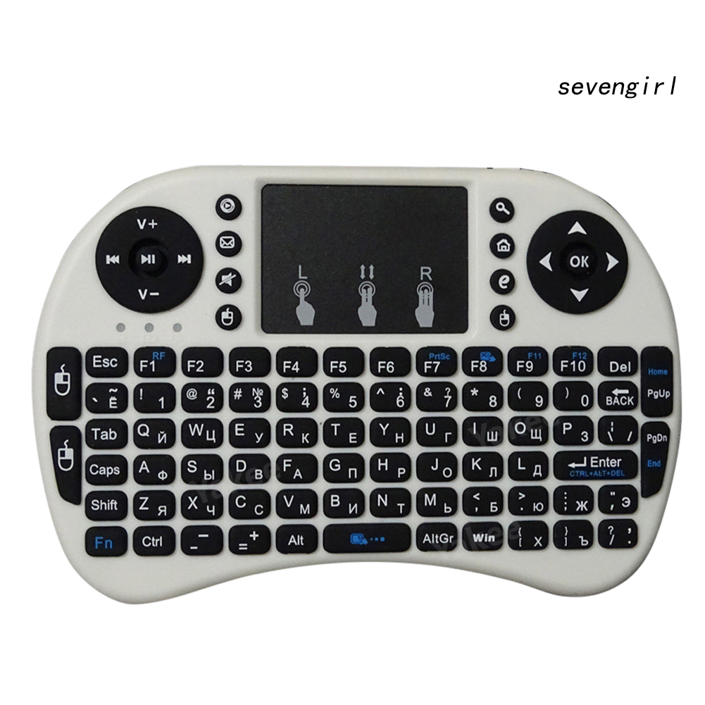 Bàn Phím Mini Sev-I8 Không Dây Kết Nối Bluetooth 2.4g Cho Laptop / Pc